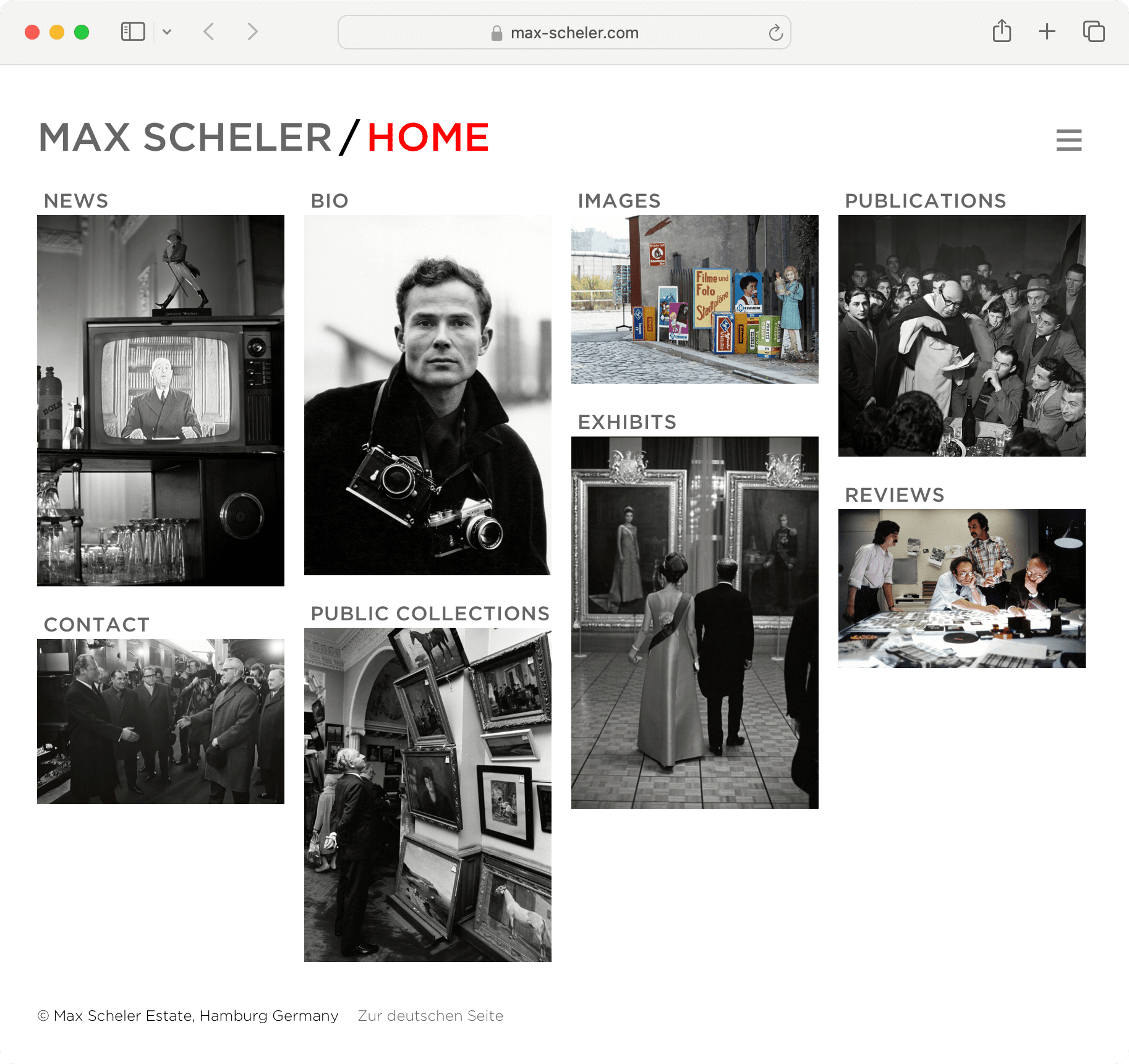 Max Scheler website